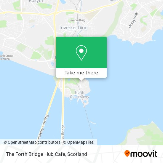 The Forth Bridge Hub Cafe map