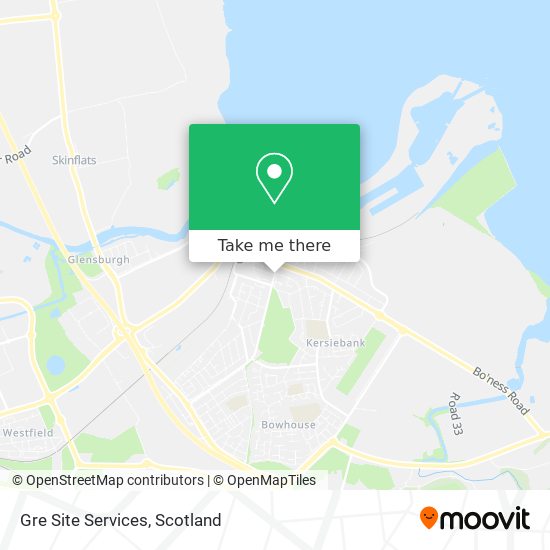 Gre Site Services map