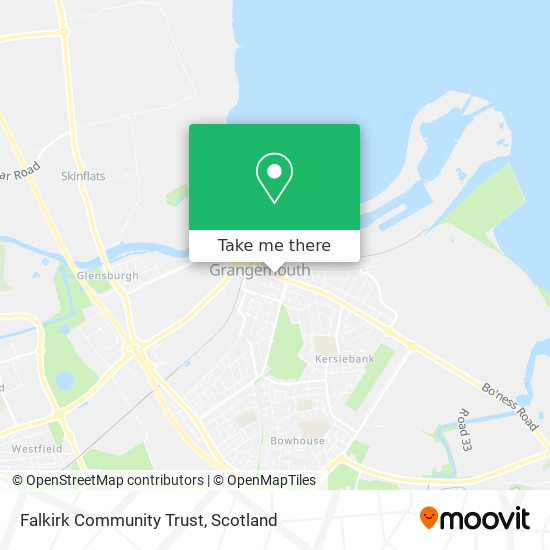 Falkirk Community Trust map