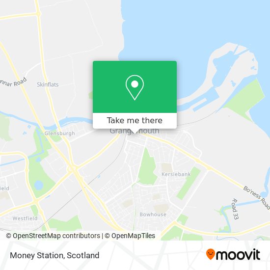 Money Station map