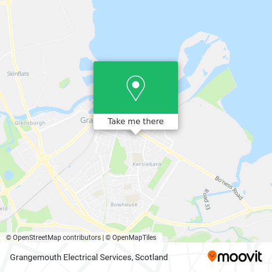 Grangemouth Electrical Services map