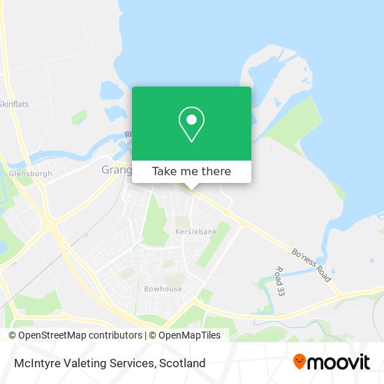 McIntyre Valeting Services map