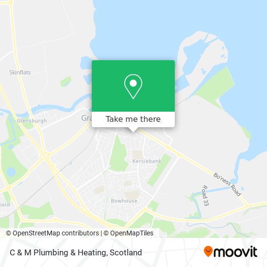 C & M Plumbing & Heating map