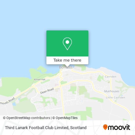 Third Lanark Football Club Limited map