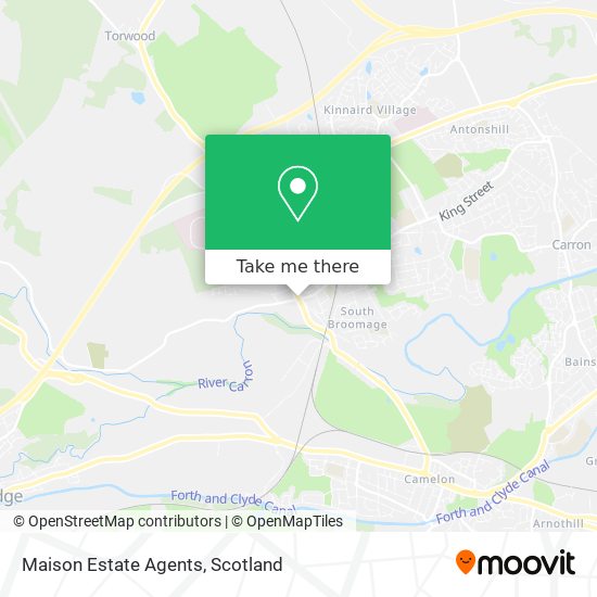 Maison Estate Agents map