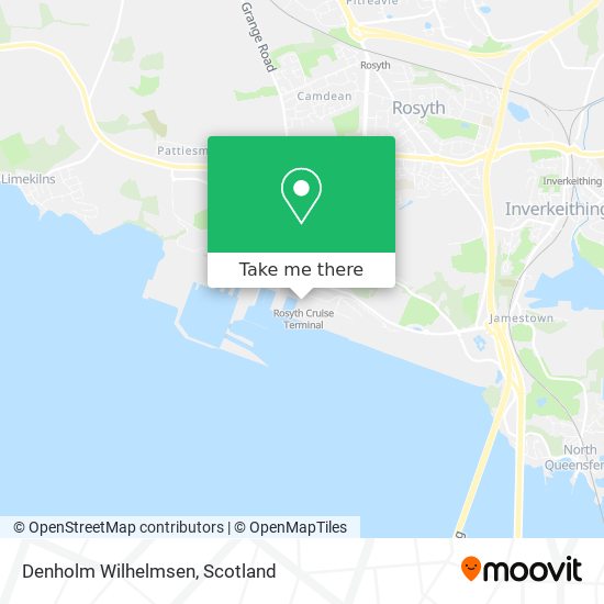 Denholm Wilhelmsen map