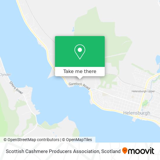 Scottish Cashmere Producers Association map