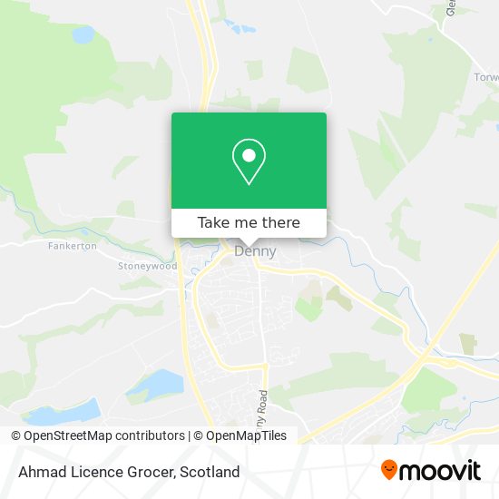 Ahmad Licence Grocer map