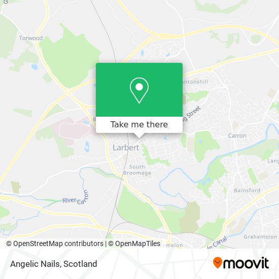Angelic Nails map
