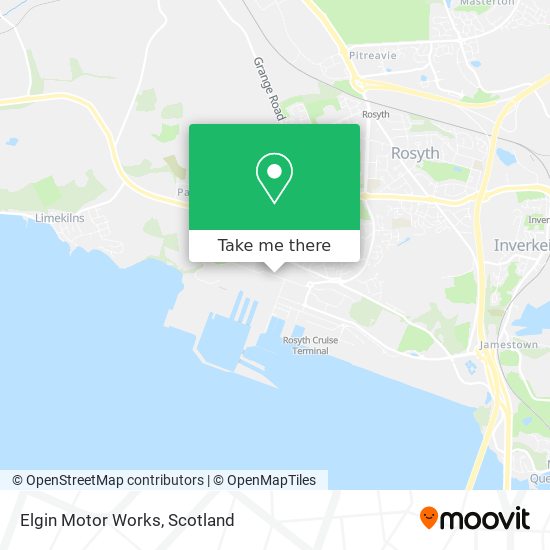 Elgin Motor Works map