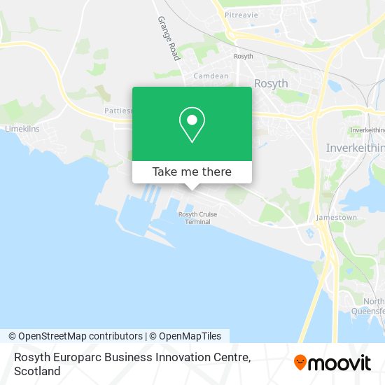 Rosyth Europarc Business Innovation Centre map