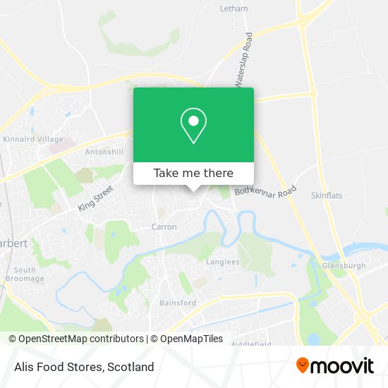 Alis Food Stores map