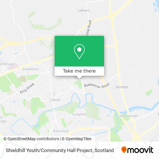 Shieldhill Youth / Community Hall Project map