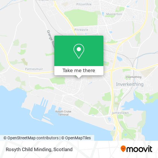 Rosyth Child Minding map