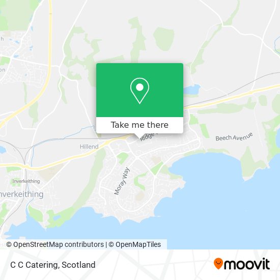 C C Catering map