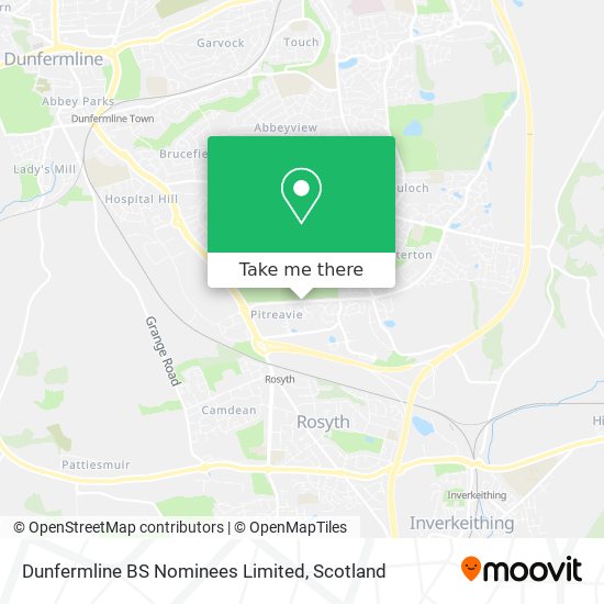 Dunfermline BS Nominees Limited map