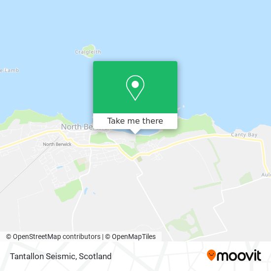 Tantallon Seismic map
