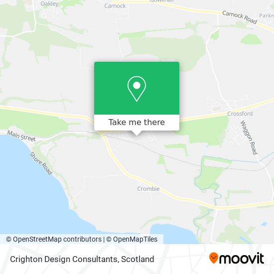 Crighton Design Consultants map