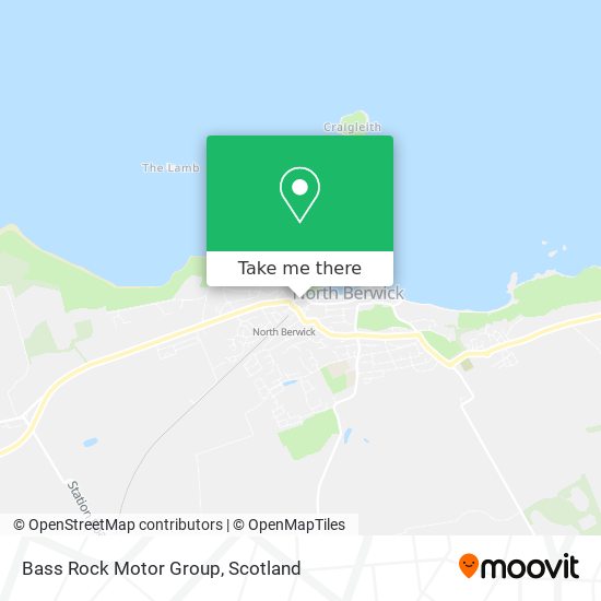 Bass Rock Motor Group map