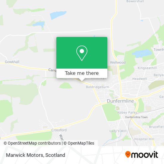 Marwick Motors map