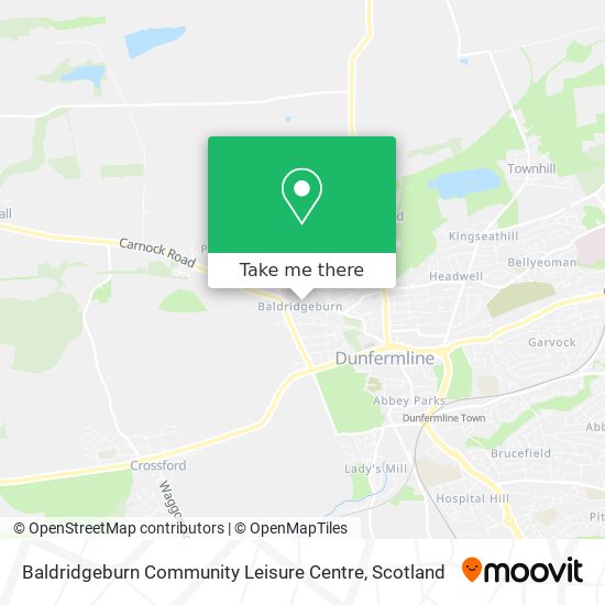 Baldridgeburn Community Leisure Centre map