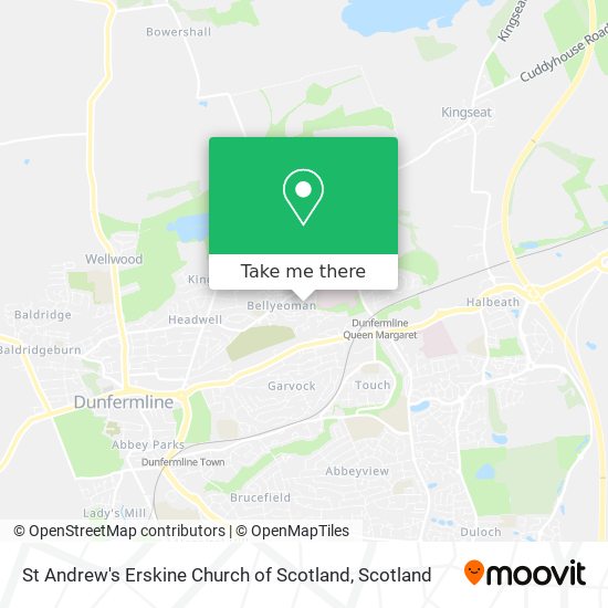 St Andrew's Erskine Church of Scotland map