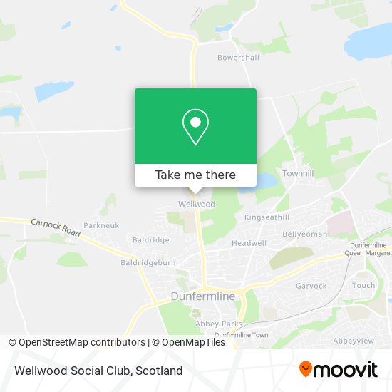 Wellwood Social Club map