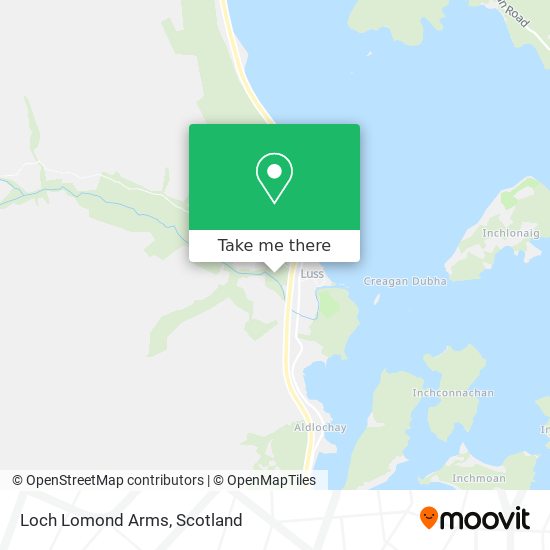 Loch Lomond Arms map