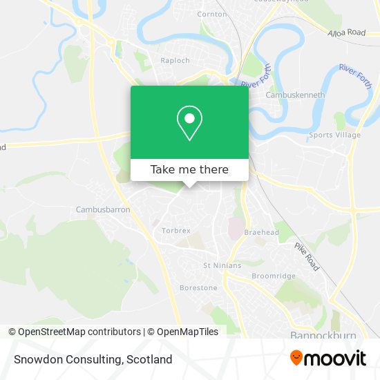 Snowdon Consulting map