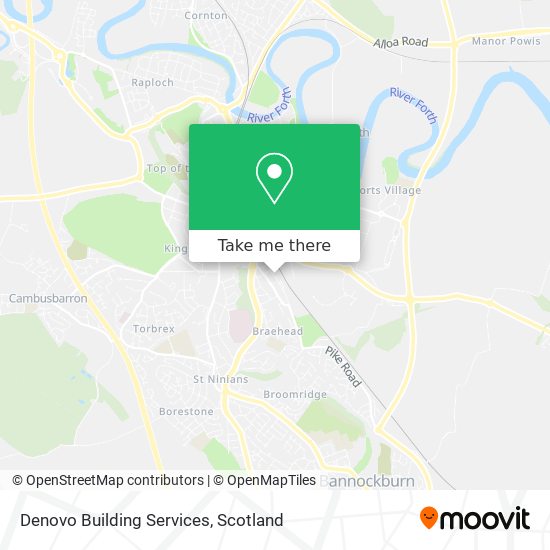 Denovo Building Services map