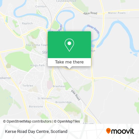 Kerse Road Day Centre map