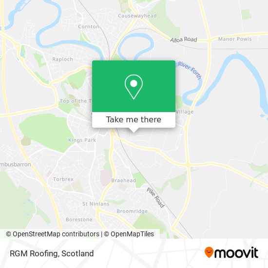 RGM Roofing map