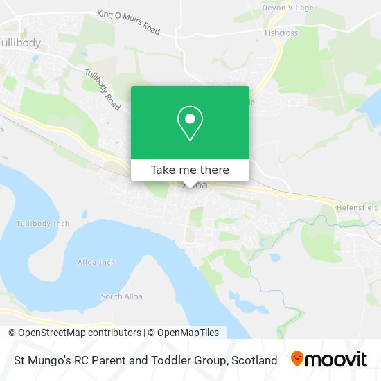 St Mungo's RC Parent and Toddler Group map