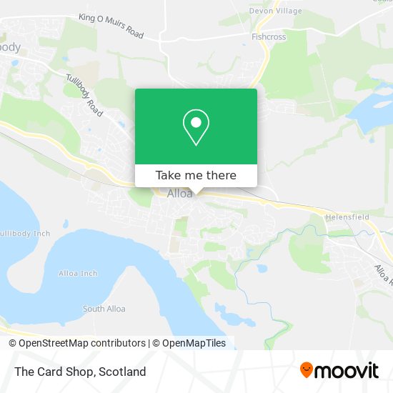 The Card Shop map