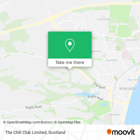 The Chili Club Limited map