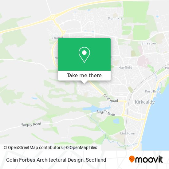 Colin Forbes Architectural Design map