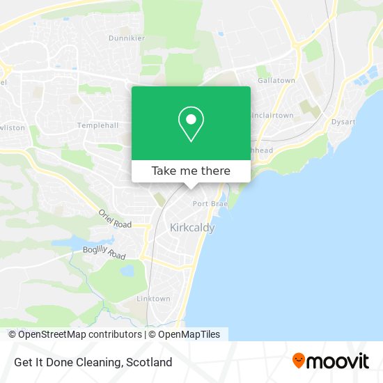 Get It Done Cleaning map