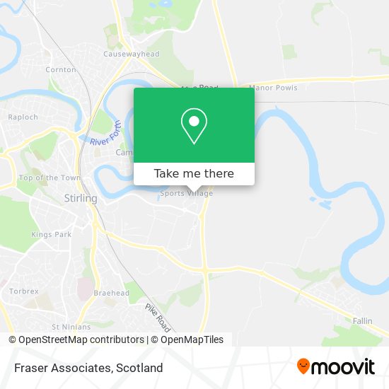 Fraser Associates map