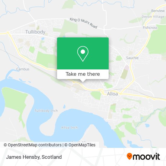 James Hensby map