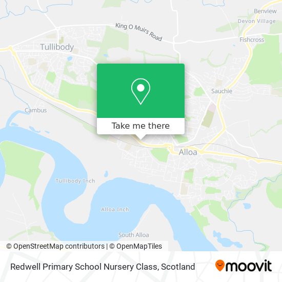 Redwell Primary School Nursery Class map