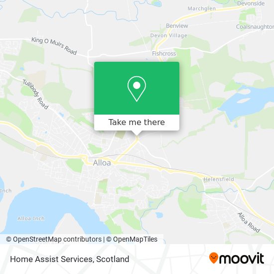 Home Assist Services map