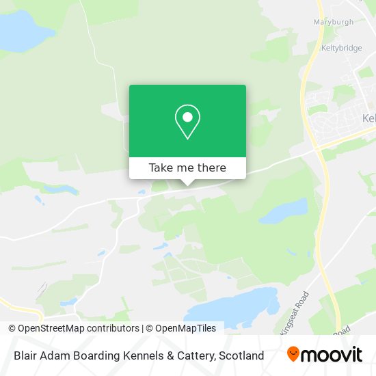 Blair Adam Boarding Kennels & Cattery map