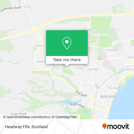 Headway Fife map