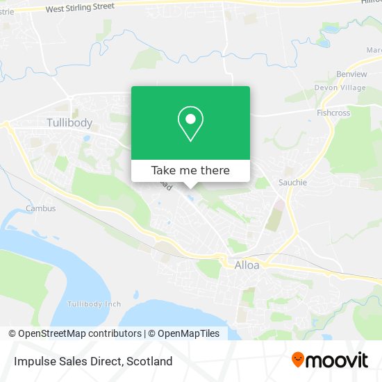 Impulse Sales Direct map