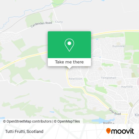 Tutti Frutti map