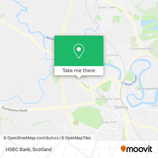 HSBC Bank map