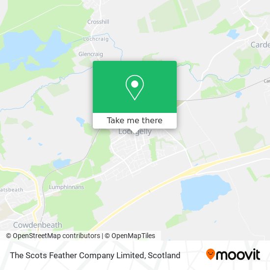 The Scots Feather Company Limited map