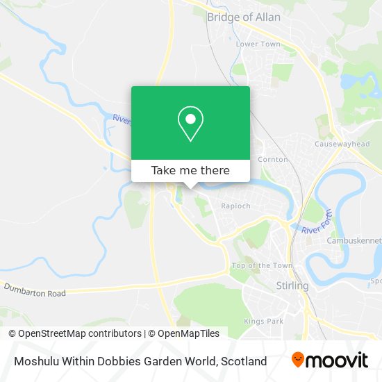 Moshulu Within Dobbies Garden World map