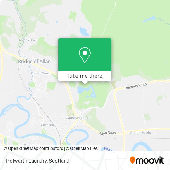 Polwarth Laundry map