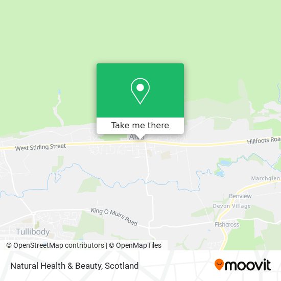 Natural Health & Beauty map